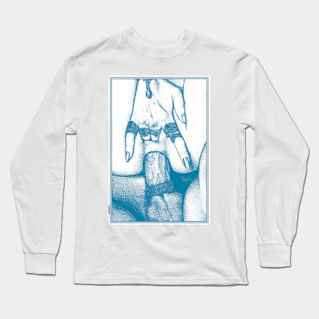 asc 1123 - Les joyaux de la reine (The queen's gilded horns) Long Sleeve T-Shirt by apolloniasaintclair